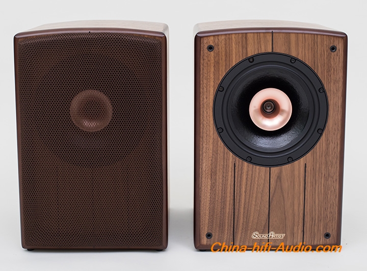 SoundArtist SC8B 8 inch Coaxial speaker HiFi Bookshelf Loudspeakers Pair - Click Image to Close
